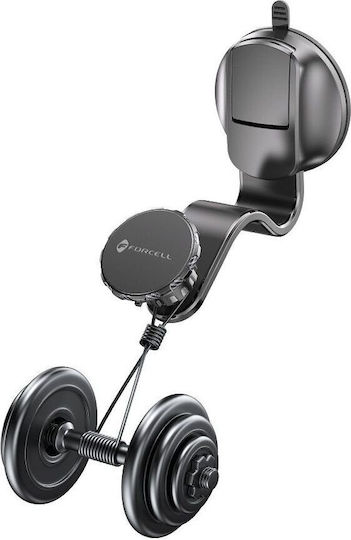 Forcell Auto Handyhalterung mit Magnet Schwarz