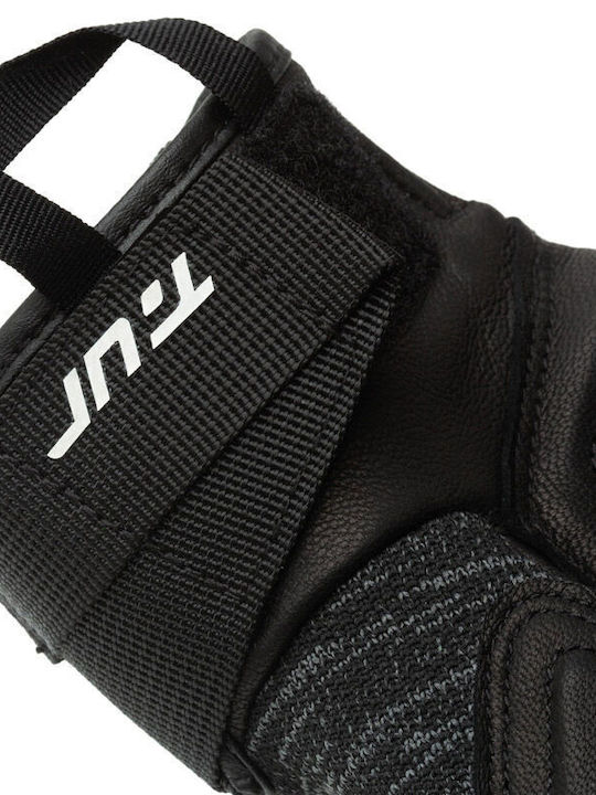 T.ur G-Knit Summer Men's Motorcycle Gloves Neoprene Black