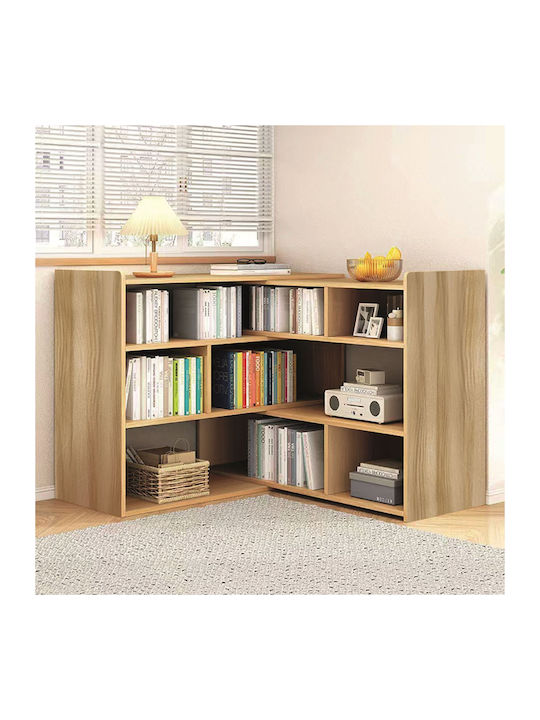 Multibibliothek Sonoma Natur 150x24x90cm E0302