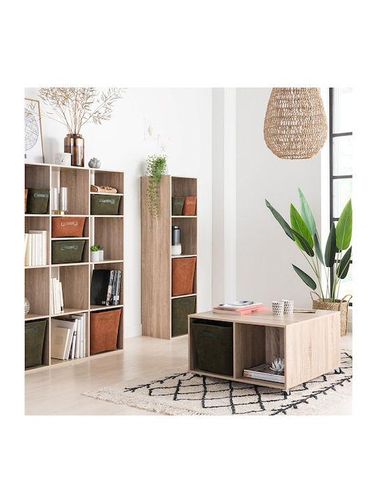 Bookcase Natural 34.5x32x134cm