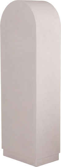 Bibliotecă Santorini Ecru-Natural 60x38x178 cm