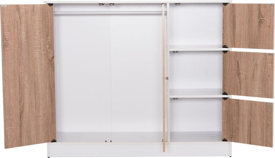 SONAMA Entry Furniture with Hanger & Shoe Rack 117x39.5x99.5cm