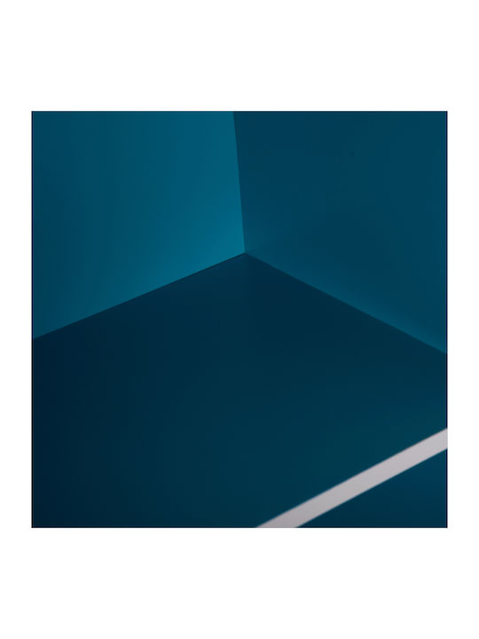 Shelf Wall Cubicon Blue-white 38.5x23.5x80cm