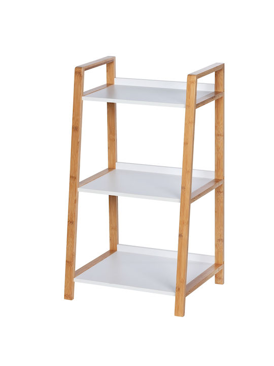 Finja Bookcase Natural White 43x76x36cm