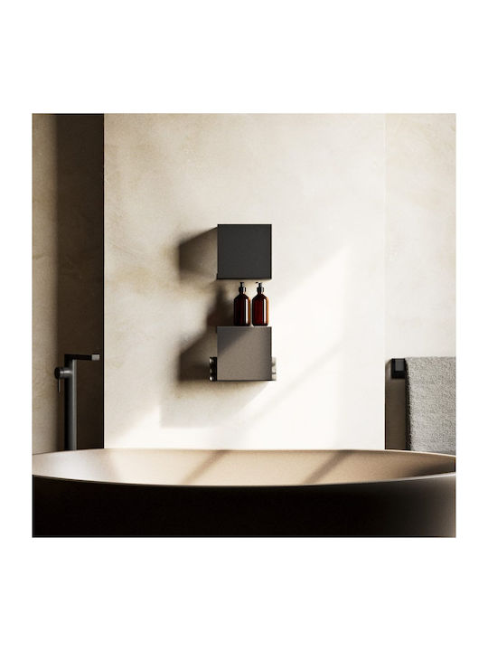 Verdi Grey Bathroom Shelf