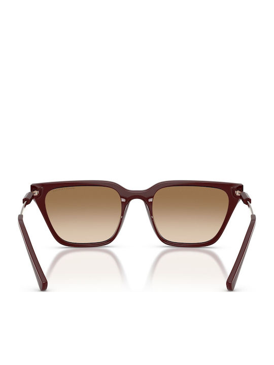 Armani Exchange Ochelari de soare Burgundy cu Cadru & Burgundy Lentilă Armani Exchange Ochelari de soare Burgundy cu Cadru & Burgundy Lentilă