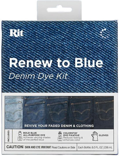 Rit Renew To Blue Denim Dye Kit