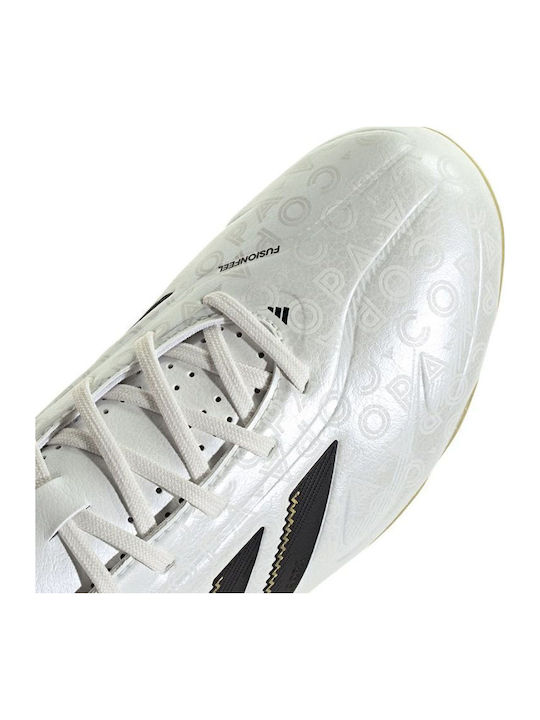 Copa Pure III League IN Kids Soccer Cleats & Shoes Indoor Zero Metallic Core Black Gold Metallic