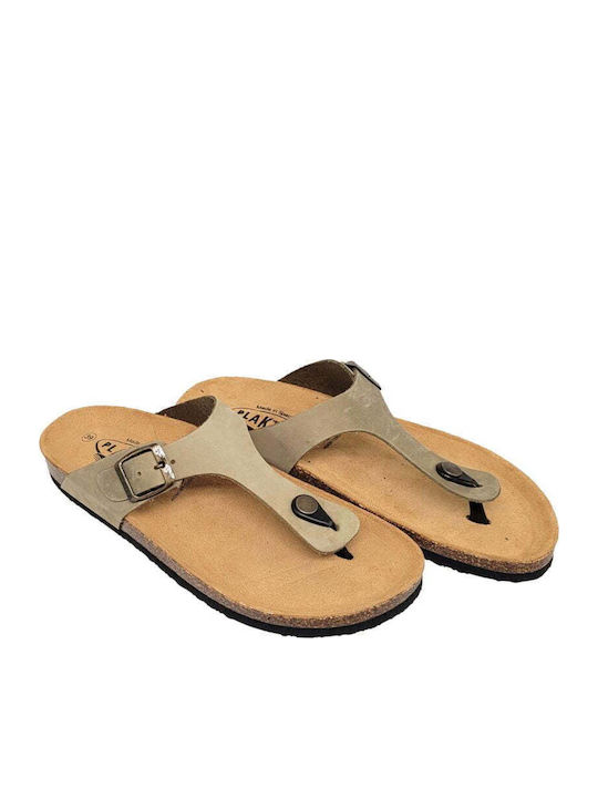Leather Women's Flat Sandals Oliva