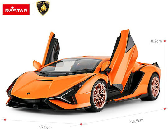 Lamborghini Τηλεκατευθυνόμενο Αυτοκίνητο 2WD Πορτοκαλί