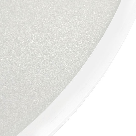 Eko Light Πλαφονιέρα Οροφής 40εκ. Λευκή με Ενσωματωμένο LED