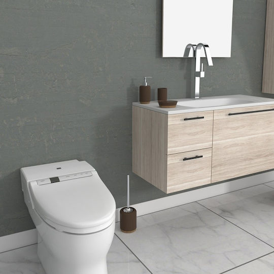 Inter Ceramic Dispenser Πλαστικό Καφέ