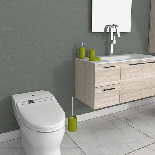 Inter Ceramic Dispenser Plastic Verde
