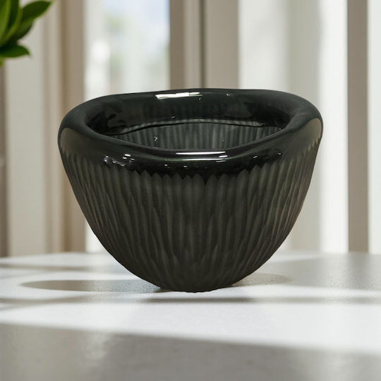 Karvounis Decorative Vase Green 22x15x22cm