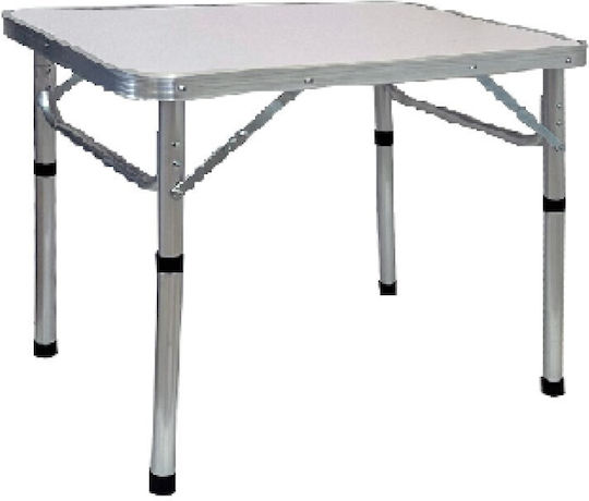 Campus Table Aluminum for Camping Foldable 60x40x57cm White