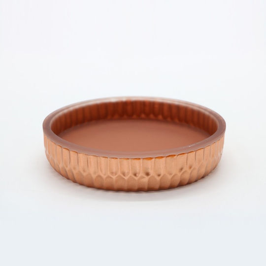 Inter Ceramic Σαπουνοθήκη Ροζ Χρυσή
