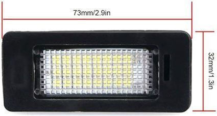 Best-Ka Светлини за регистрационната табела LED 6000 2бр