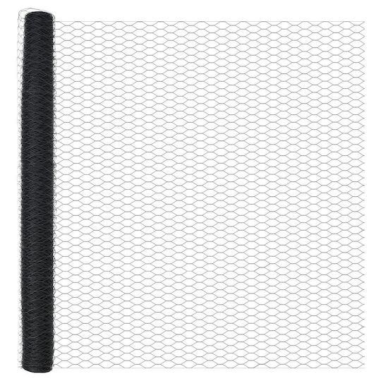 vidaXL Zaun Draht für Gartenzaun aus Metall 150cm 1Stück Gray
