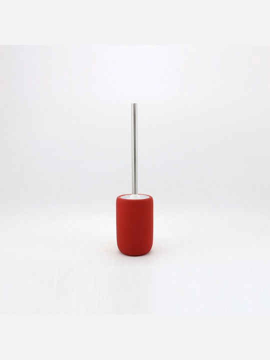 Inter Ceramic Kunststoff Badezimmer Toilettenbürste Rot