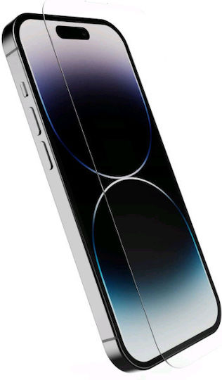 Spacecase 0.33mm Gehärtetes Glas 2Stück (iPhone 14 ProXiaomi 14 ProRealme 14 Pro)