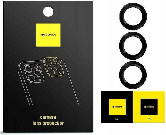 Spacecase Protecție Cameră Tempered Glass Black pentru Samsung Galaxy S25 Plus