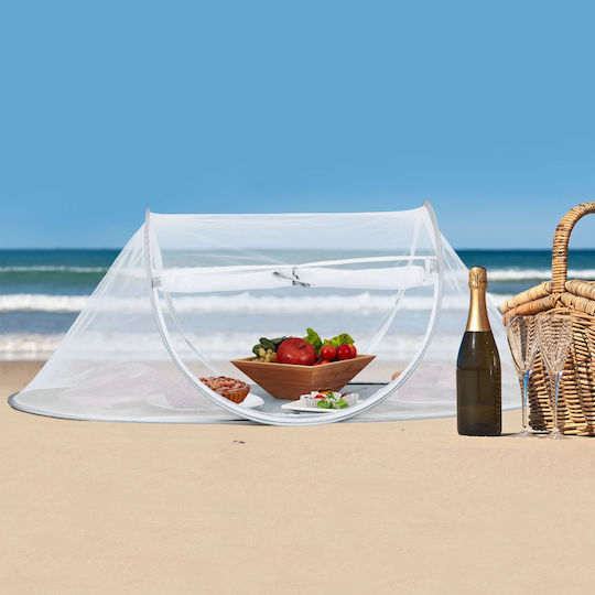 Plasă de protecție împotriva insectelor pentru alimente, picnicuri, petreceri în aer liber Relaxdays 40 x 110 x 58 cm