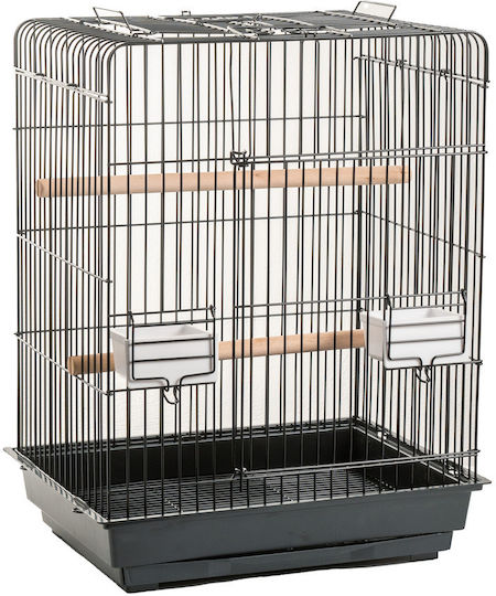 MrZoo Bird Cage Natalie 52x41x67.5cm. Black