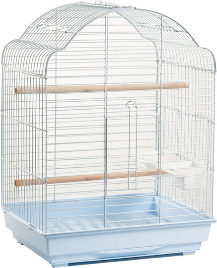 MrZoo Vogelkäfig Maria 52x41x69cm. Weiß