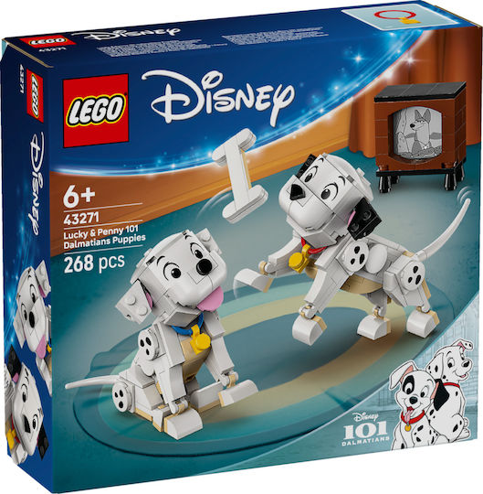 LEGO Disney Lucky & Penny 101 Dalmatians Puppies for 6+ Years 268 Pieces