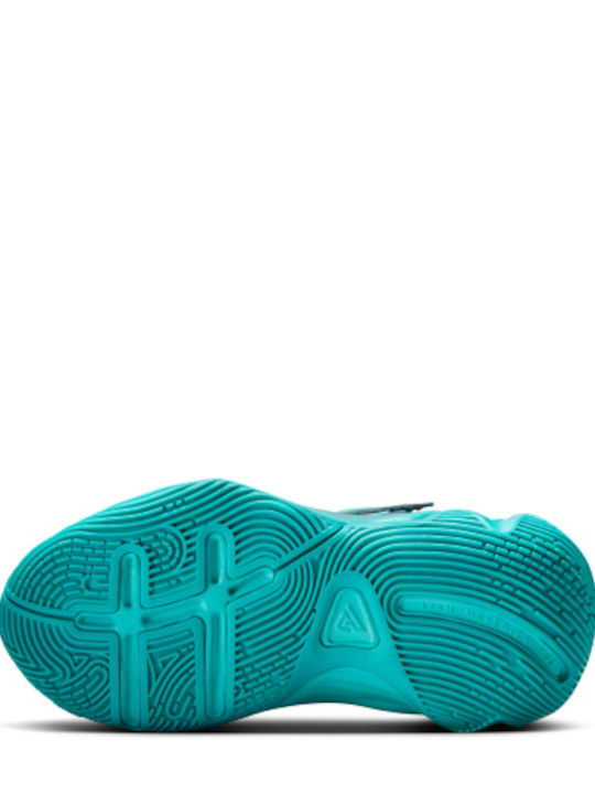 Giannis Immortality Ps Kids Sports Shoes Basketball with Hoop & Loop Closure Green