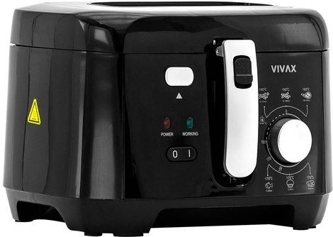 Vivax DF-1800B Friteuză cu aer 2.5lt Negru