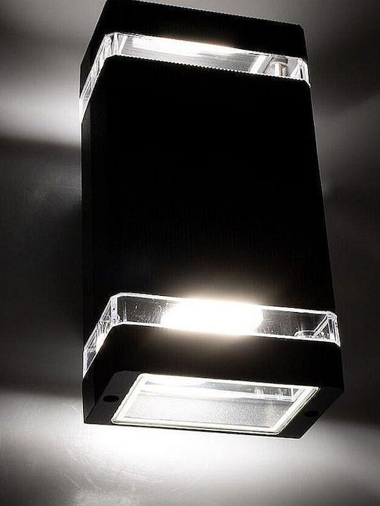 Masterled Lumină de exterior montată pe perete GU10 IP54 23x11x10.5εκ.