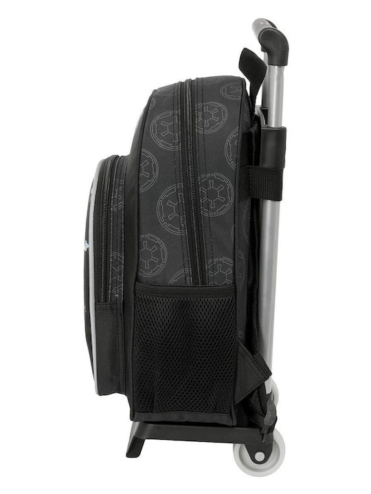 Star Wars Schulranzen Trolley Grundschule Schwarz mit Flaschenhalter