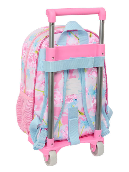 Barbie Painterly Schulranzen Trolley Grundschule Rosa mit Flaschenhalter