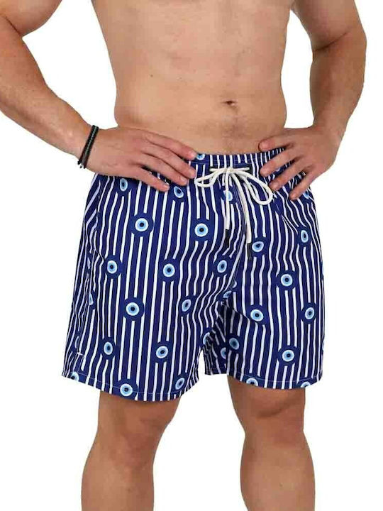 Men's Swimwear Shorts Multicolored Striped