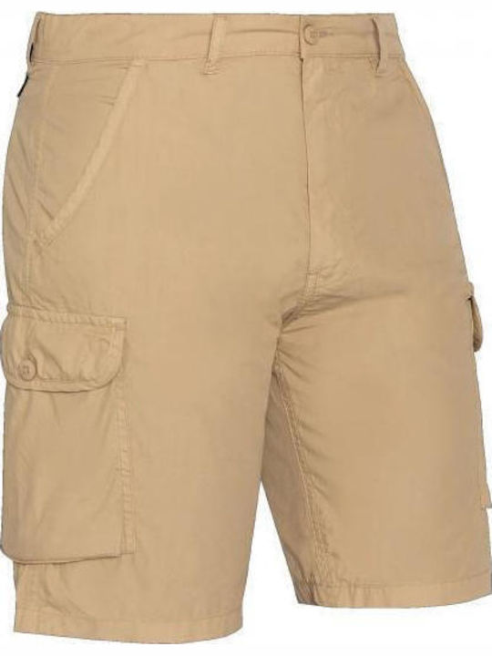 Ανδρική Βερμούδα Cargo Army Beige