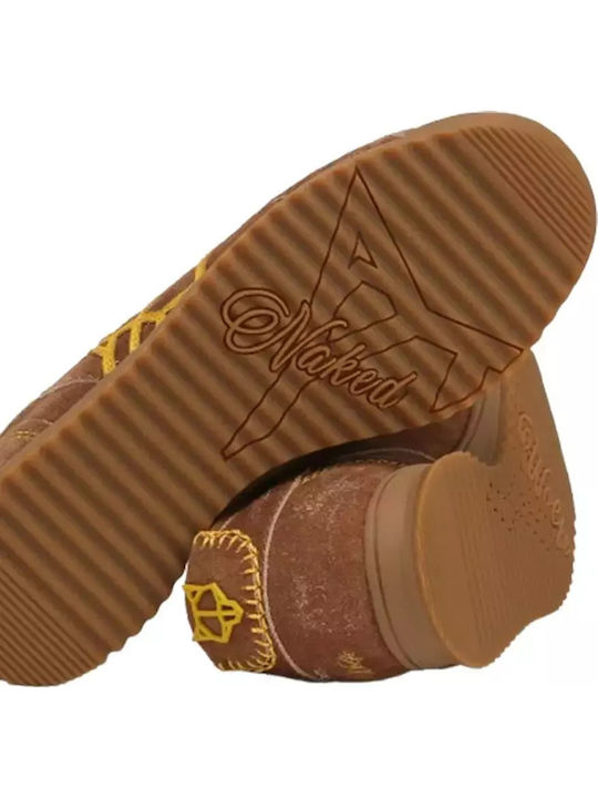 Damen Sneakers Tan