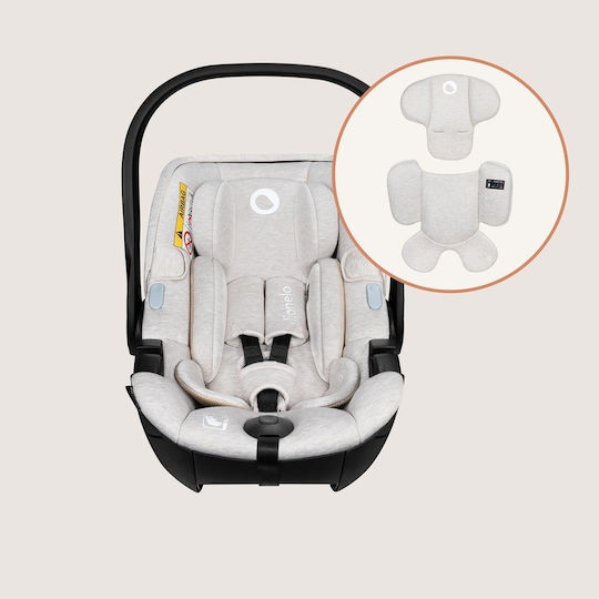 Lionelo Moxie Baby Car Seat i-Size with Isofix Beige Sand