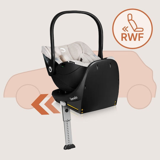 Lionelo Moxie Baby Car Seat i-Size with Isofix Beige Sand