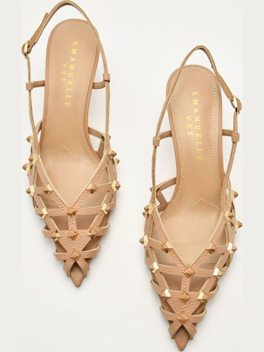 Leder Sandalen Rosa