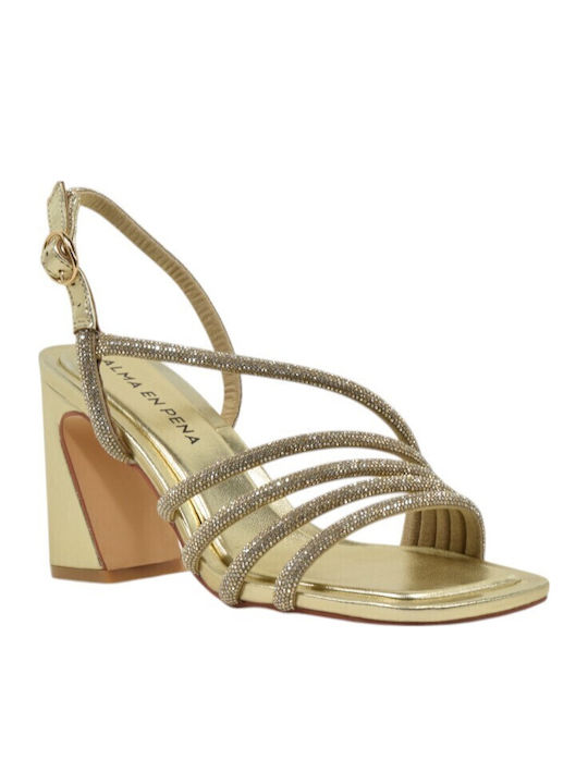 Sandalen Gold