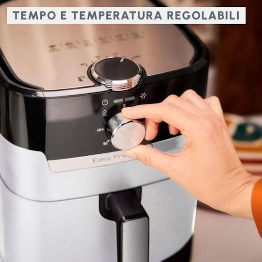 Easy Fry & Grill Friteuză cu aer 4.2lt Argintiu
