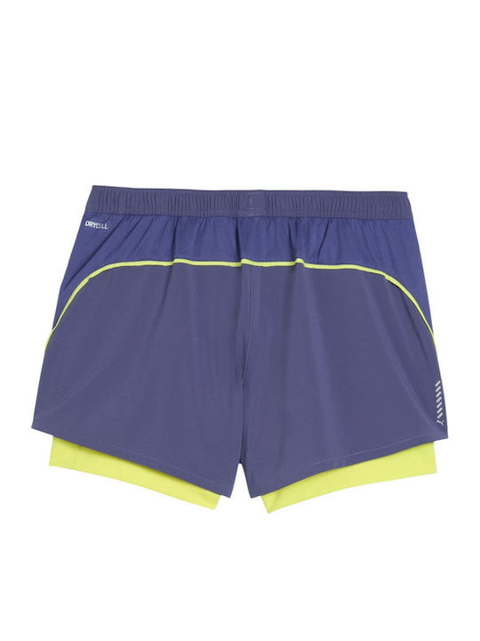 PUMA Velocity Γυναικείο Αθλητικό Σορτς Μπλε