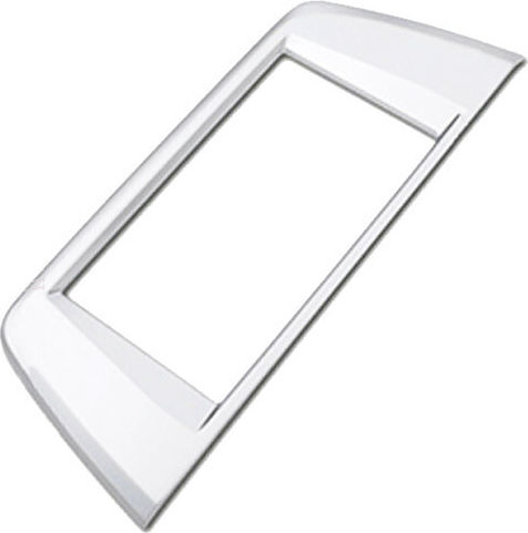 Dekoration für Armaturenbrett Chrom-Bildschirmrahmen BMW X1 F48 in Silber Farbe GCP-C01717
