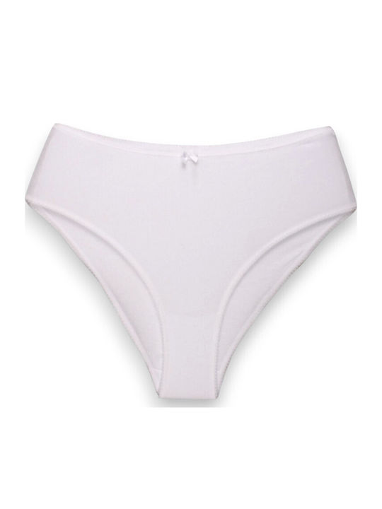 Βαμβακερά Ψηλόμεσα Γυναικεία Slip 3Pack Πολύχρωμο