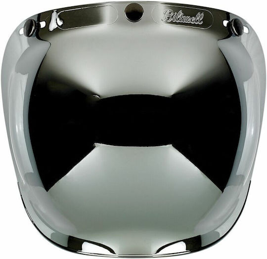 Biltwell Bubble Vizor Casca Oglindă 2001-221Crom