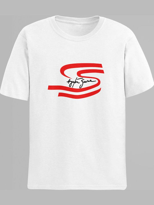 Tricou Senna Mărime Mare Negru