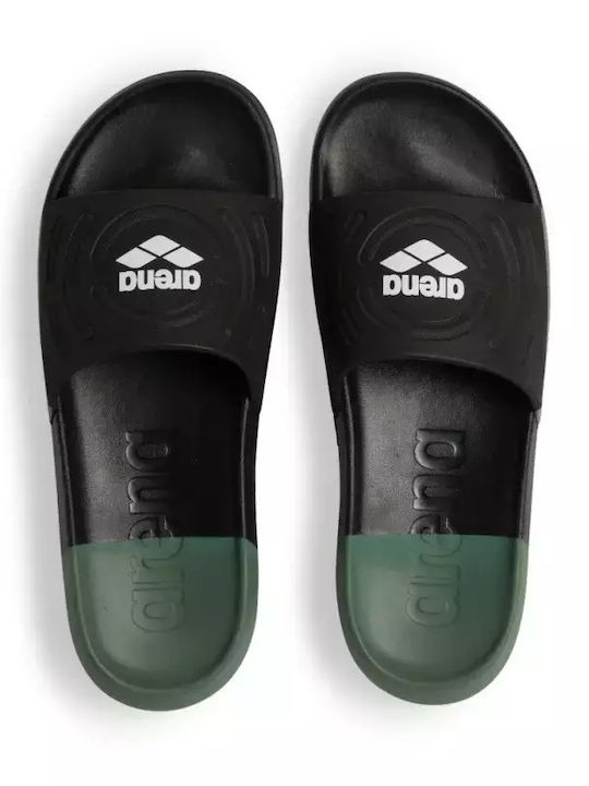 Men's Black Slides
