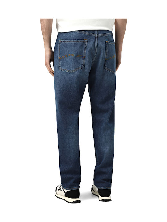 Armani Exchange Herren Jeanshose Elastisch Lose Fit Verjüngt Blue
