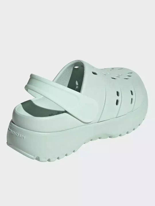 adidas Adilette Clog Γυναικεία Σαμπό Τιρκουάζ